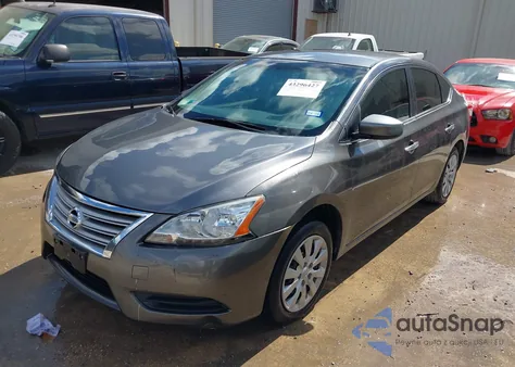 2015 Nissan Sentra S from USA, damaged, VIN 3N1AB7APXFY327266
